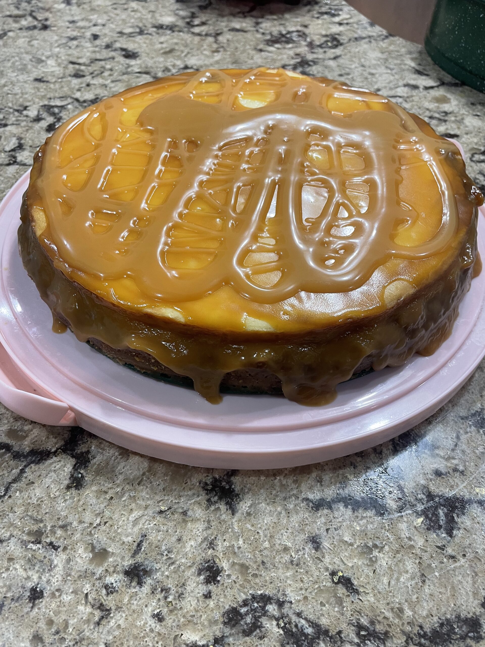 Delicious Caramel Cheesecake